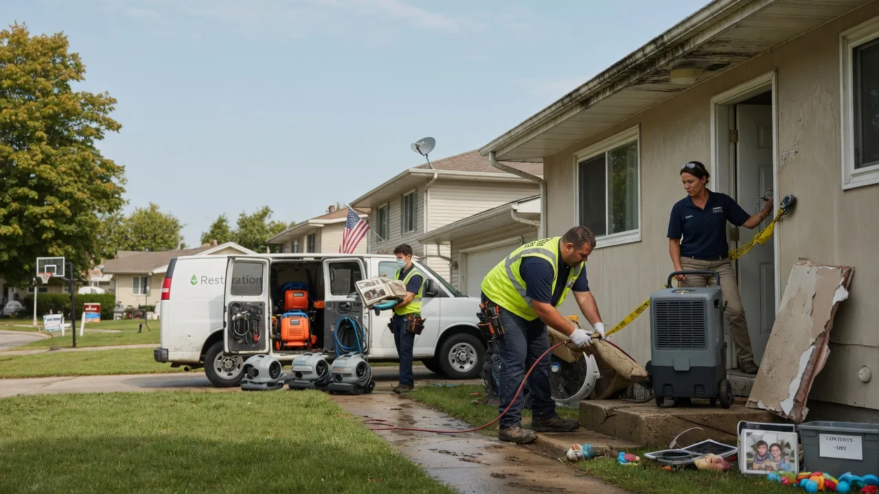 Water Damage Restoration in Paullina, IA near me